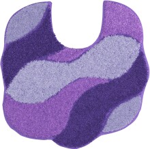 Badematte >CARMEN< in flieder, 100% Polyacryl...