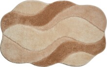 Badematte >CARMEN< in beige, 100% Polyacryl...