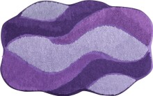 Badematte >CARMEN< in flieder, 100% Polyacryl...