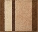 Badematte >ROOM< in beige, 100% Polyacryl SUPERSOFT - 60x50x2,4cm (LxBxH)