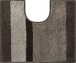 Badematte >ROOM< in taupe, 100% Polyacryl SUPERSOFT - 60x50x2,4cm (LxBxH)