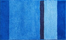Badematte >ROOM< in blau, 100% Polyacryl SUPERSOFT...