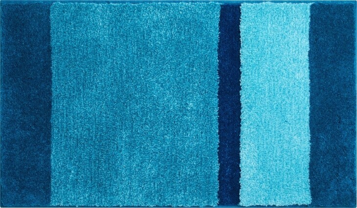 Badematte >ROOM< in türkis, 100% Polyacryl SUPERSOFT - 120x70x2,4cm (LxBxH)