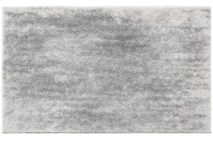 Badematte >ELYSIA< in silber, 100% Polyester MAGICSOFT - 100x60x2,5cm (LxBxH)
