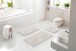 Badematte >FERYA< in natur, 100% Polyester MAGICSOFT - 60x50x1,8cm (LxBxH)