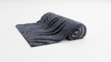 Badematte >FERYA< in anthrazit, 100% Polyester MAGICSOFT - 100x60x1,8cm (LxBxH)