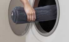 Badematte >FERYA< in anthrazit, 100% Polyester MAGICSOFT - 100x60x1,8cm (LxBxH)