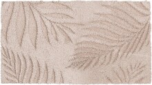 Badematte >FERYA< in beige, 100% Polyester...