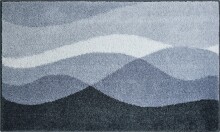 Badematte >HILLS< in anthrazit, 100% Polyacryl...