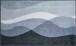 Badematte >HILLS< in anthrazit, 100% Polyacryl SUPERSOFT - 100x60x2cm (LxBxH)