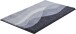 Badematte >HILLS< in anthrazit, 100% Polyacryl SUPERSOFT - 100x60x2cm (LxBxH)