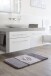 Badematte >JEWEL< in taupe, 100% Polyacryl ULTRASOFT - 100x60x2,4cm (LxBxH)