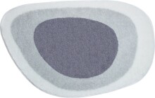 Badematte >LAKE< in silbergrau, 100% Polyacryl...