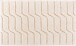 Badematte >VOGUE< in natur, 100% Baumwolle - 100x60x2,4cm (LxBxH)