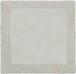 Badematte >LUXOR< in natur, 100% Baumwolle - 60x60x2,2cm (LxBxH)