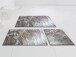 Badematte >MAGMA< in taupe, 100% Polyacryl - 100x60x2cm (LxBxH)