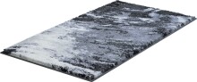 Badematte >MAGMA< in grau, 100% Polyacryl - 100x60x2cm (LxBxH)