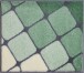 Badematte >SHANGA< in grün, 100% Polyacryl SUPERSOFT - 60x50x2cm (LxBxH)