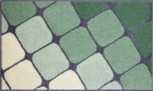 Badematte >SHANGA< in grün, 100% Polyacryl...