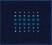 Badematte >SIRIA< in blau, 100% Polyacryl SUPERSOFT - 60x50x2cm (LxBxH)