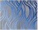 Badematte >MAYRA< in blue, 100% Polyacryl SUPERSOFT - 60x50x1,8cm (LxBxH)