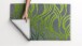 Badematte >MAYRA< in green, 100% Polyacryl SUPERSOFT - 60x50x1,8cm (LxBxH)