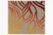 Badematte >MAYRA< in orange, 100% Polyacryl SUPERSOFT - 60x50x1,8cm (LxBxH)