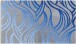 Badematte >MAYRA< in blue, 100% Polyacryl SUPERSOFT - 100x60x1,8cm (LxBxH)