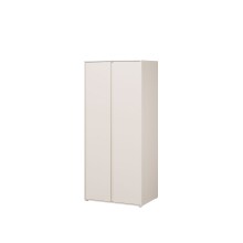 Drehtürenschrank >LISSON< in Weiss - 86,2x193,7x60,2cm (BxHxT)