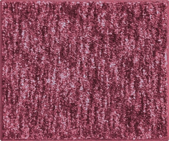 Badematte >MIRAGE< in rubin, 100% Polyester POWERSOFT - 60x50x2,7cm (LxBxH)