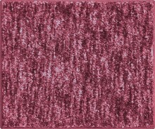 Badematte >MIRAGE< in rubin, 100% Polyester...