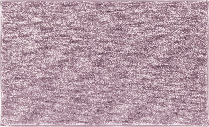 Badematte >MIRAGE< in mauve, 100% Polyester POWERSOFT - 100x60x2,7cm (LxBxH)