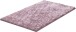 Badematte >MIRAGE< in mauve, 100% Polyester POWERSOFT - 100x60x2,7cm (LxBxH)