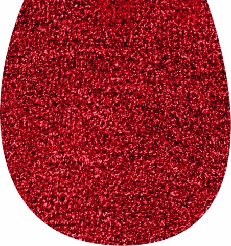 Badematte >WC-Deckel< in rubin, 100% Polyacryl SUPERSOFT - 50x47x1,7cm (LxBxH)