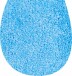 Badematte >WC-Deckel< in aqua, 100% Polyacryl SUPERSOFT - 50x47x1,7cm (LxBxH)