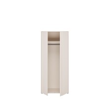 Drehtürenschrank >LISSON< in Sand - 86,2x193,7x60,2cm (BxHxT)