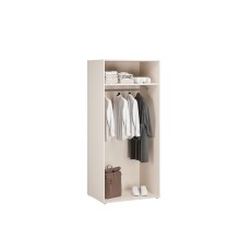 Drehtürenschrank >LISSON< in Sand - 86,2x193,7x60,2cm (BxHxT)