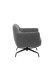 Drehsessel >Tajo< Loungesessel 360° drehbar, anthrazit - 75x70x74cm (BxHxT)