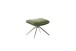 Drehsessel >PARKER< 360° drehbar, Loungesessel inkl. Hocker olive - 76x83x79cm (BxHxT)
