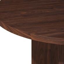 Esstisch >Wien< in Wallnuss Dekor braun, MDF - 200x76x100cm (BxHxT)