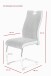 Freischwinger >ALINA S< (2er-Set) mit Griff, Bezug Grau - 43x98x59 (BxHxT)