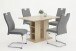 Freischwinger >ALINA S< (4er-Set) mit Griff in Grau - 43x98x59 (BxHxT)