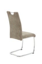 Esszimmerstuhl >FLORA II S< (4er-Set) mit Griff in Vintage Beige - 43x98x59 (BxHxT)