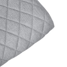 Freischwinger >Valencia< (2er-Set) in Grau, Stoff - 45x97x61cm (BxHxT)
