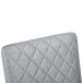 Freischwinger >Valencia< (2er-Set) in Grau, Stoff - 45x97x61cm (BxHxT)