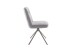 Esszimmerstuhl >Marilla< (2er-Set) drehbar, in grau - 61x91x64 (BxHxT)