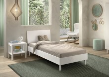Jugendzimmer-Set >Buche massiv< (2-teilig) in...