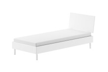 Jugendzimmer-Set >Buche massiv< (2-teilig) in weiß lackiert