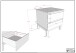 Jugendzimmer-Set >Eva< (4-teilig) in Weiß - 148,8x196,2x57,8 (BxHxT)