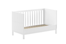 Babymöbel-Set >Eva< (3-teilig) in Weiß - 145x85x74,2 (BxHxT)